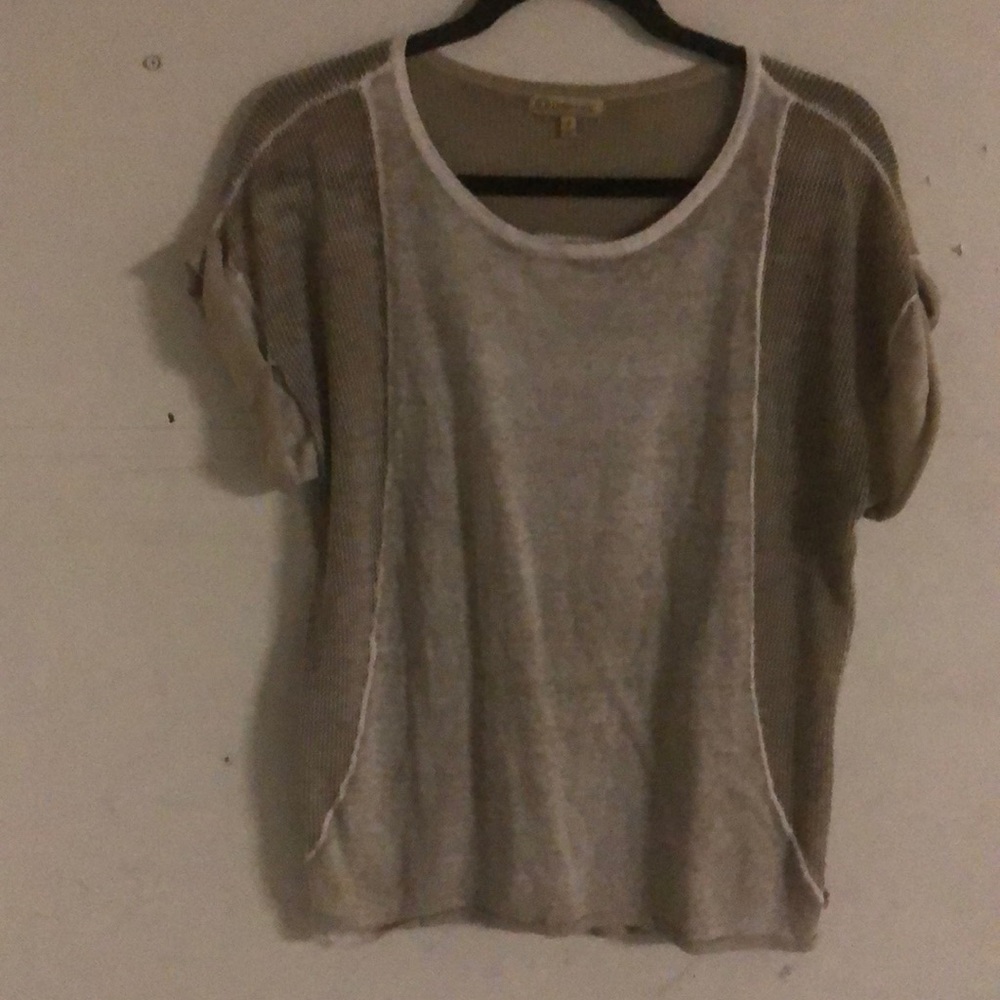 Democracy kimono Sleeve Crochet Top
